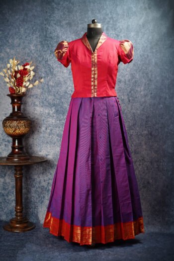 Black Cotton Silk Bagh Printed Sari